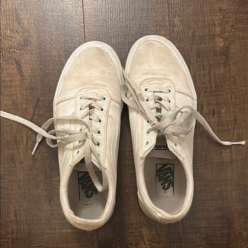 Vans Old Skool White Sneakers